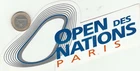 Sport STICKER. Cycling. OPEN des NATIONS in PARIS
