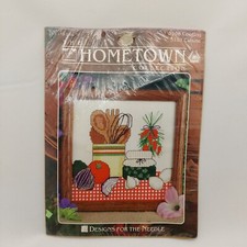 Hometown Designs for the Needle Counted Cross Stitch Kit 5108 New Sealed Pkg