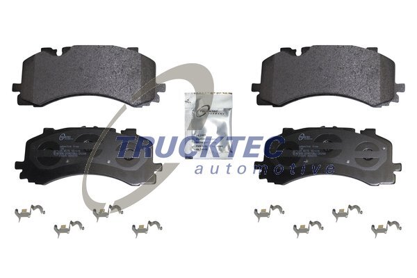 Trucktec Automotive Bremsbelagsatz Vorne FüR VW Touareg CR7 3.0 TDI V8 Audi A6-image