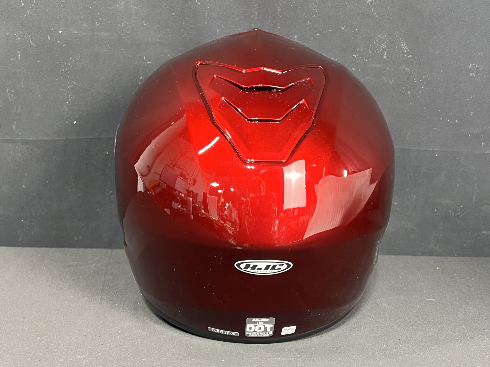 HJC i90 DOT Modular Motorcycle Helmet Wine Red 2XL New Open Box eBay