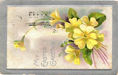 Vintage Postcard- My Easter Greeting.