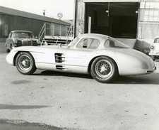8 Fotos Mercedes Benz 300 SLR "Uhlenhaut Coupe" 1955  Repro