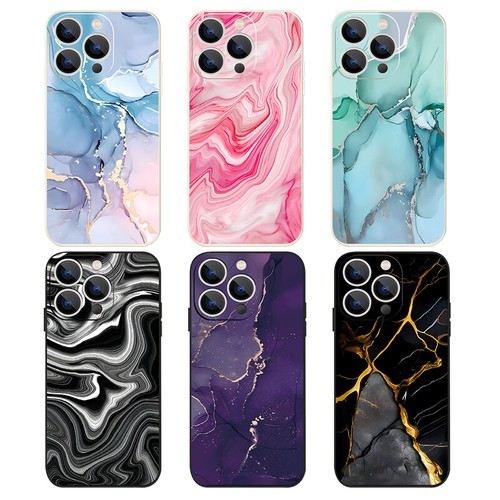 Phone Case For iPhone 16 15 14 Pro Max 13 12 Mini XR 8 7 ShockProof Marble Cover - Picture 20 of 29