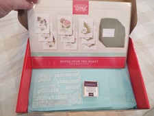 Stampin Up - Notes from the Heart Paper Pumpkin Kit - with stamp set, ink