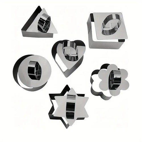 Stainless Steel Mousse Ring Mould Heart - Picture 2 of 4
