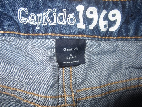 GapKids 1969 Denim Shorts Girls Size 8 - Picture 2 of 3