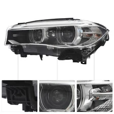 Left Headlight Assembly for 2014-2018 BMW X5 F15 F85 with HID Light
