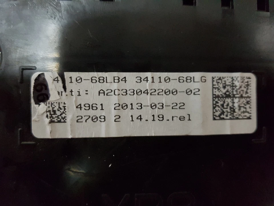 Cuadro instrumental para Suzuki Swift 2013 Foto 2 de 2