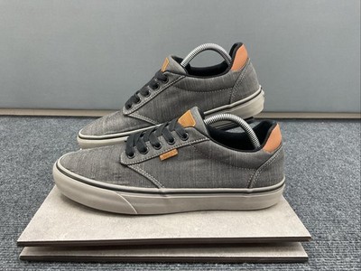 Vans Atwood Deluxe UltraCush Sneaker Size Men 9.5 LaceUp LowTop Grey