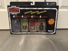 Star Wars Vintage Kenner Collection Escape Order 66 4 Pack Ahsoka Droids New