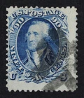 CKStamps: US Stamps Collection Scott#72 90c Washington Used Signed CV$600