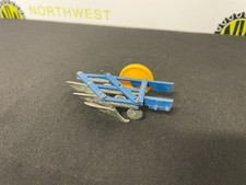 BRITAINS 1:32 SCALE 3 FURROW PLOUGH BLUE