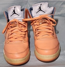 Jordan Air Jordan 5 We The Best DJ Khaled DV4982-641 Peach High Top Leather