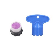 Faucet Aerator, 4 Pieces M16.5mm Replacement Faucet Aerator 1.2 GPM Restricto...