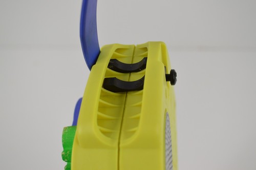 Huffy Bike Radio Neon Yellow w/ Pink Foam 1990s TESTED WORKS See Video! - Picture 6 of 10