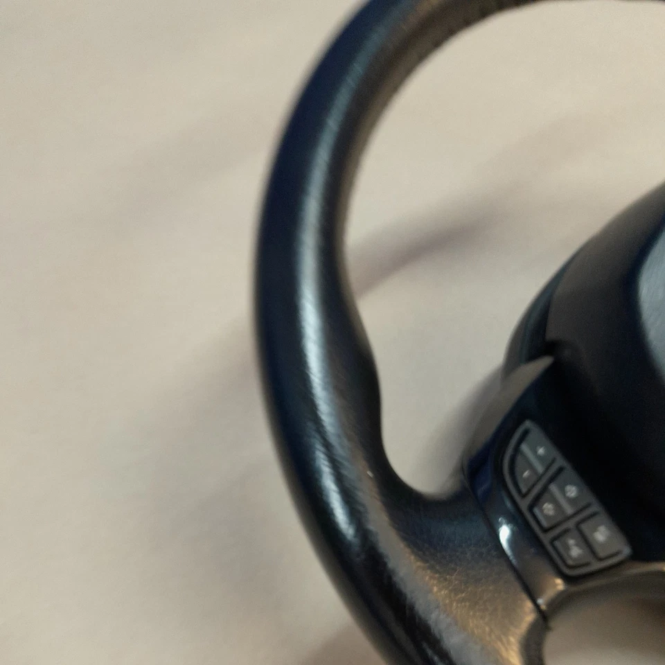 BMW X3 E83 X5 E53 Sportlenkrad Sport Lenkrad Leder Schwarz TOP - Bild 4 von 4