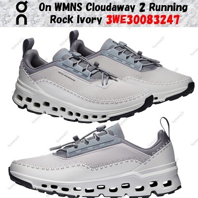 On WMNS Cloudaway 2 Running Rock Ivory 3WE30083247 Damengröße