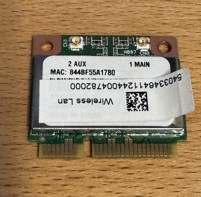 Atheros AR5B97 WLAN WiFi Mini PCIe