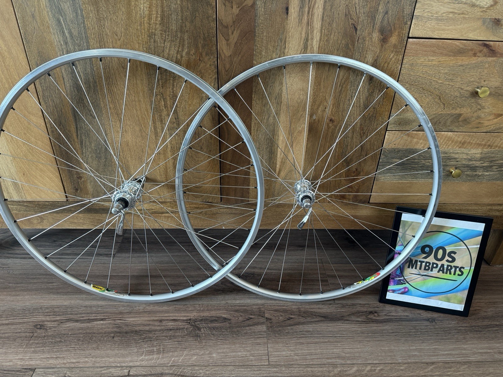 Vintage Shimano Dura Ace/Mavic 8/9/10 Speed Wheelset 7403 7410 7400 FREE SHIP