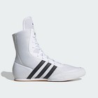 Adidas Box Hog 2 Boxing Boots - White Ring Sparring Shoes