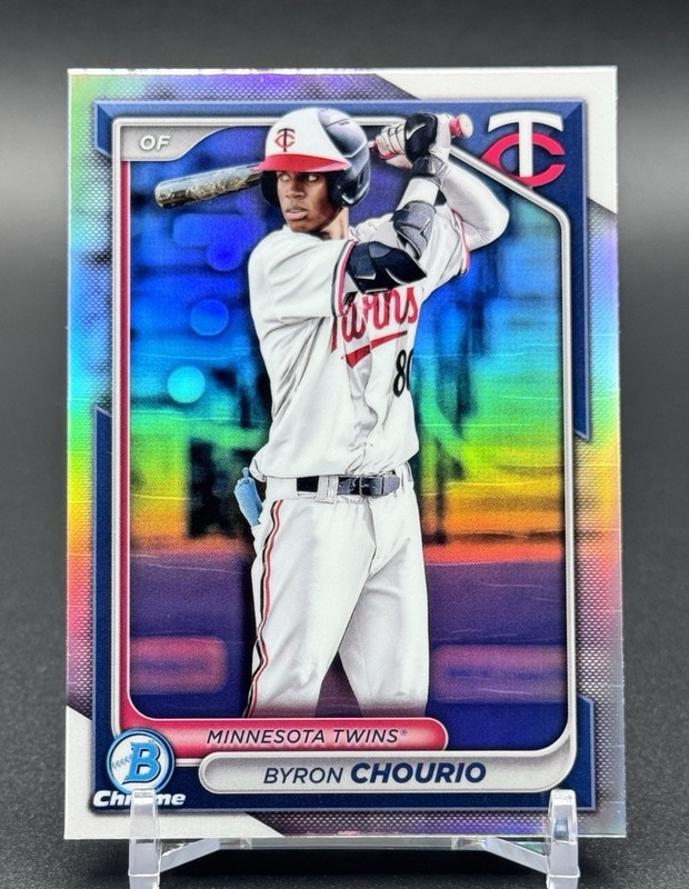 2024 Bowman Draft #BDC-191 Byron Chourio Chrome Refractor