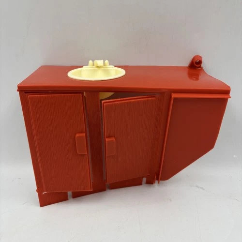 Vtg 1976 Barbie Star Traveler RV Camper Eleganza Camper Bathroom Vanity Sink