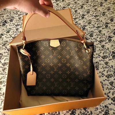 Louis Vuitton Graceful Tote PM Brown Canvas for sale online