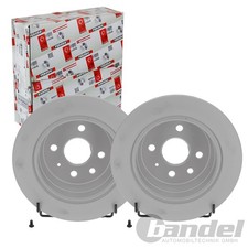 2x FERODO 260mm BREMSSCHEIBEN VOLL passend für OPEL ASTRA VECTRA | DDF331C