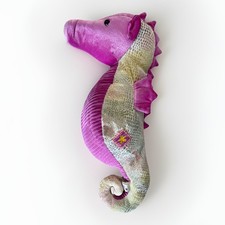 Scentsy Buddy Suri Pink Seahorse Stuffed Plushie Collectible Full Size