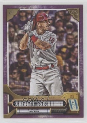 2022 Topps Gypsy Queen Mauve 10/75 JT Realmuto #220 0e3m