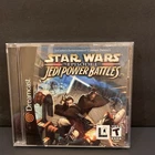 Star Wars Episode 1 Jedi Power Battles Sega Dreamcast Complete CIB