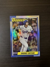 Shohei Ohtani 2025 Topps Update 1990 Holo Foil #U90-33 Los Angeles Dodgers MVP