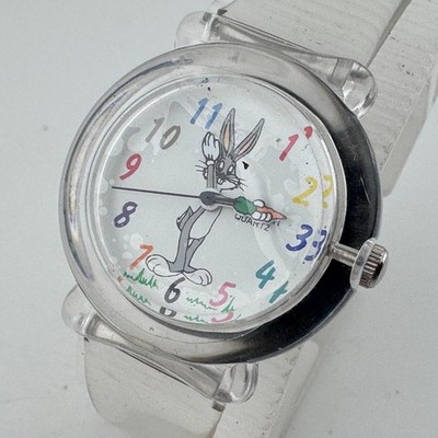 Unused Armitron Bunny Rabbit Quartz Watch Women 30m Clear Plastic New Battery