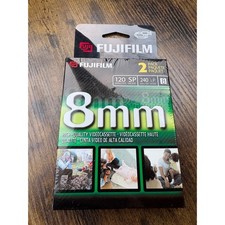 Fujifilm 8mm Video Cassette Tape 2 Pack P6-120 High Quality 120min SP 240min LP