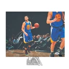 Stephen Curry Autographed Golden State 11x14 Photo - PSA/DNA (Ball, Silver Ink)