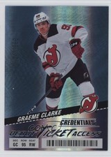 2024 Upper Deck Credentials Debut Ticket Access 241/999 Graeme Clarke #136 6o3