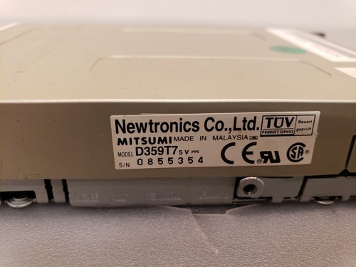 Vintage Newtronics Mitsumi D359T7 3.5” 1.44MB Floppy Disk Drive FDD **R+W Tested - 第 3/3 張圖片