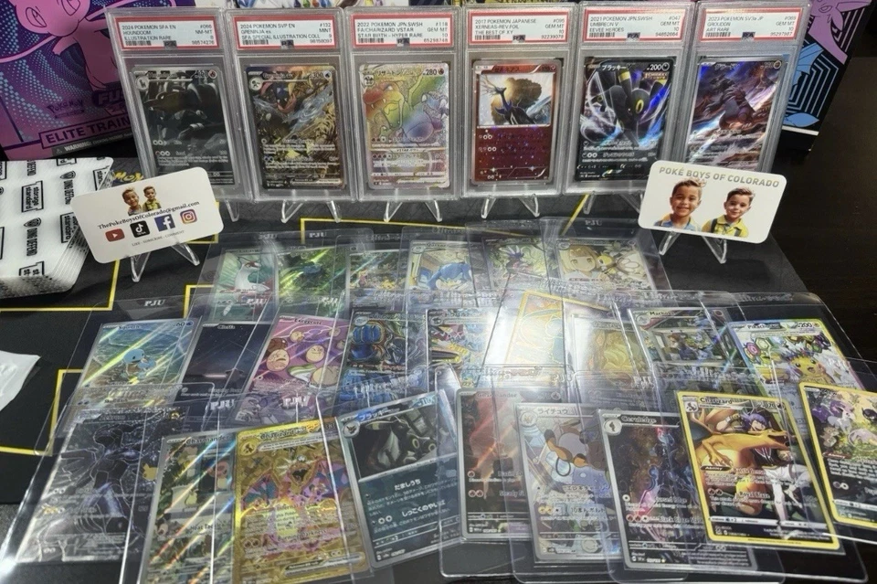 The BEST Pokemon Mystery Box! GUARANTEED GRADED CARD - 7 Booster Packs & MORE! - Image 4 of 4