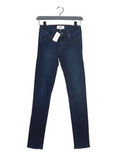 Paige Women's Jeans W 24 in Blue Rayon with Cotton, Other Skinny