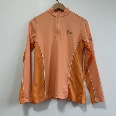 Peter Millar Wmns President Cup Technical Top S Golf UPF50 Long Sleeve 1/3 Zip