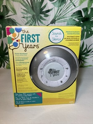 The First Years Sounds For Silence Premium Nursery Sound Machine TOMY NIB