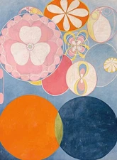 The Ten Largest, No. 2, Childhood : 1907 : Hilma af Klint : Archival Art Print