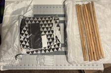 Pet Teepee, Portable Tent Small Dogs or Cats, Washable w Cushion Grey, 20  24 