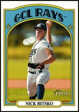 2021 Topps Heritage Minor League #147 Nick Bitsko - FREE SHIPPING!