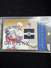 2003 Upper Deck Wayne Gretzky Piece of History Patch Card