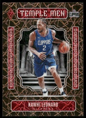 2023-24 Panini Phoenix #12 kawai leonard Temple Men Phoenix Bronze Lazer #/49