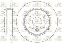 2X Bremsscheibe Roadhouse 61157.00 FüR CR Honda 281,8Mm 5 2 RD5