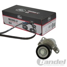 GATES KEILRIPPENRIEMEN-SATZ passend für AUDI A1 SEAT IBIZA TOLEDO SKODA FABIA