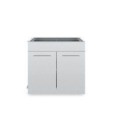 Broil King Stainless Steel 2-Door Cabinet