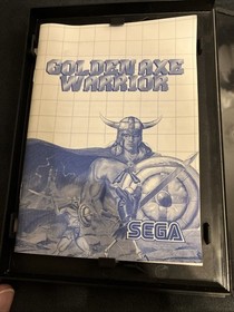 Golden Axe Warrior (Sega Master System) CIB Complete w/hangtab ORIGINAL OWNER